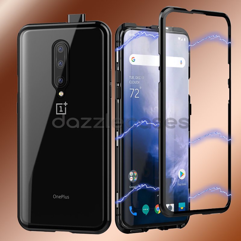 lever velgørenhed Literacy OnePlus 7 Pro Mobile Electronic Magnetic Glass Back Cover & Cases