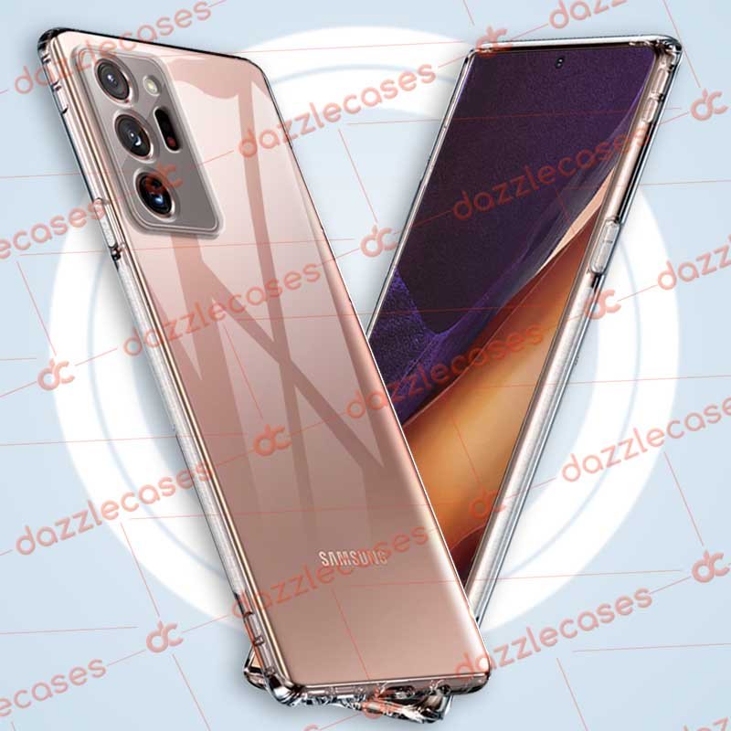 Samsung Galaxy Note 20 Ultra Camera Protection Anti-Slip Super-Clear Mobile  Back Case and Cover